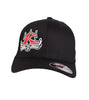 Full Color Logo Regular Bill Black Hat