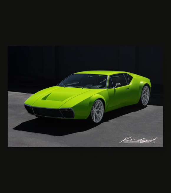 72 De Tomaso Pantera Poster