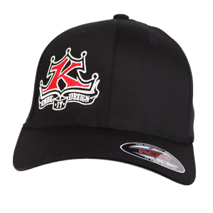 Full Color Logo Regular Bill Black Hat
