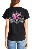 Women's Pink Classic New Relaxed T-Shirt