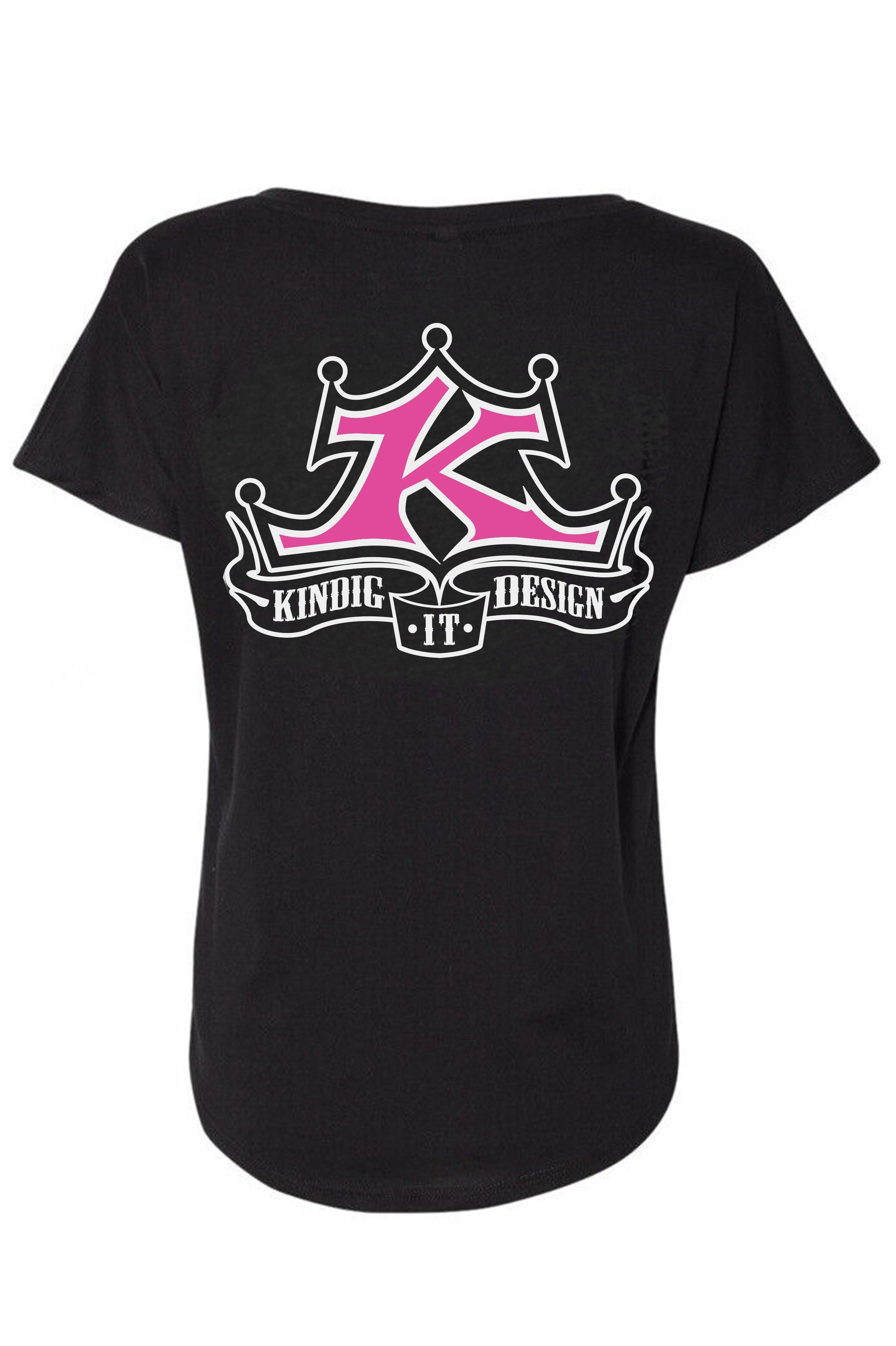Women's Pink Classic New Relaxed T-Shirt – Kindig-it Design