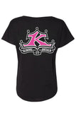 Women's Pink Classic New Relaxed T-Shirt