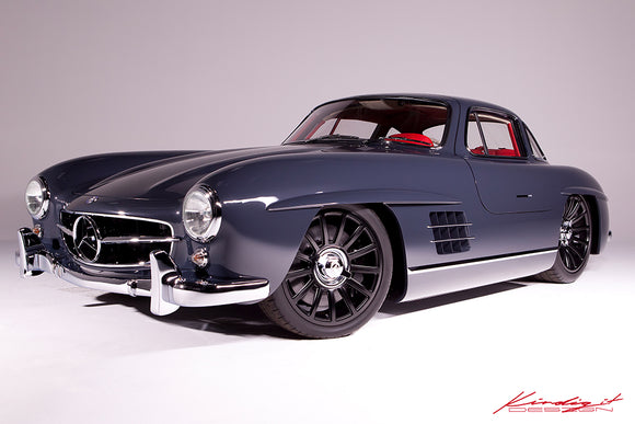 55 Gullwing Poster