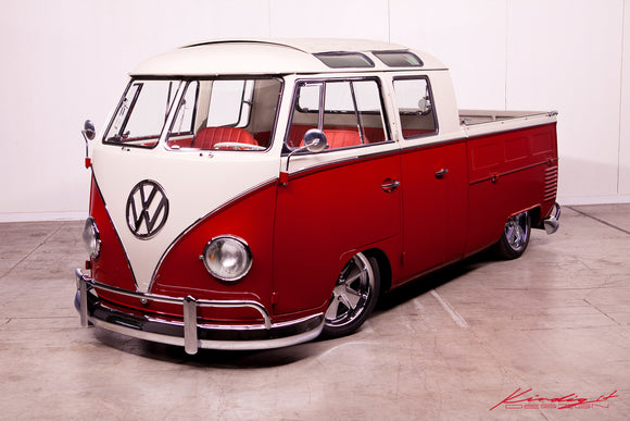 67 VW Double Cab Poster