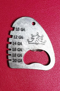 Metal Gauge Keychain
